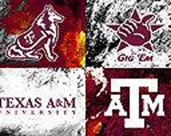 El logotipo de Texas A & M de Warhol