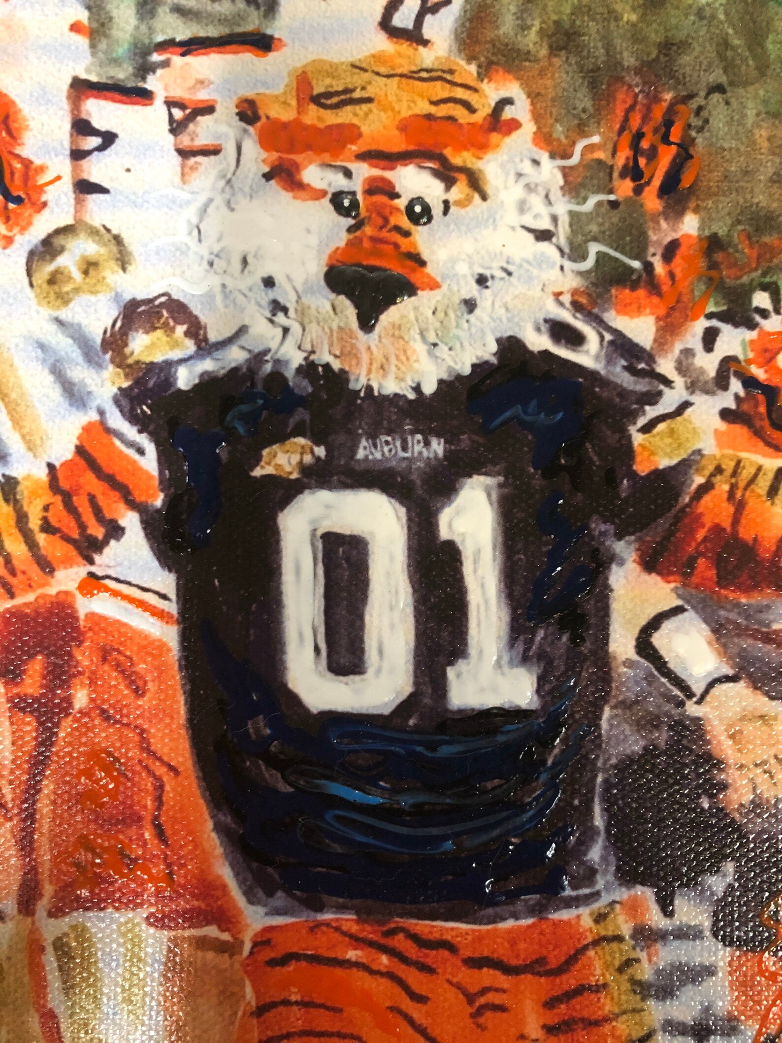 Auburn University the Tiger Walk - Etsy