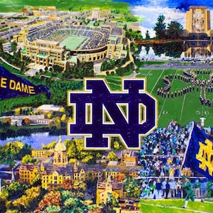 Notre Dame Collage