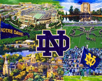 Notre Dame Collage
