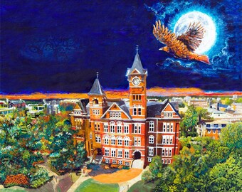 Auburn - A Tiger Eyes over Auburn Skies