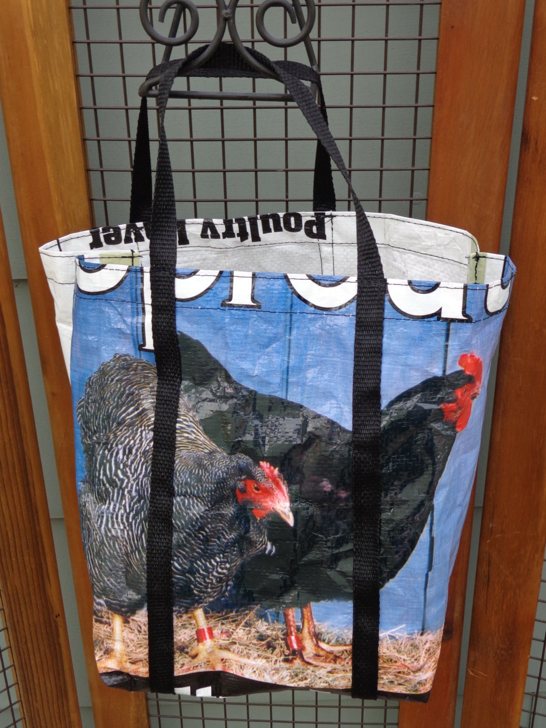 Recycled pet food tote Etsy