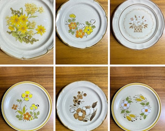 Mix & Match Salad Stoneware Plates