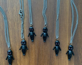 Vintage Kewpie Necklace with Stainless Steel chain