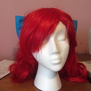 Blue Ariel or Belle Cosplay Bow