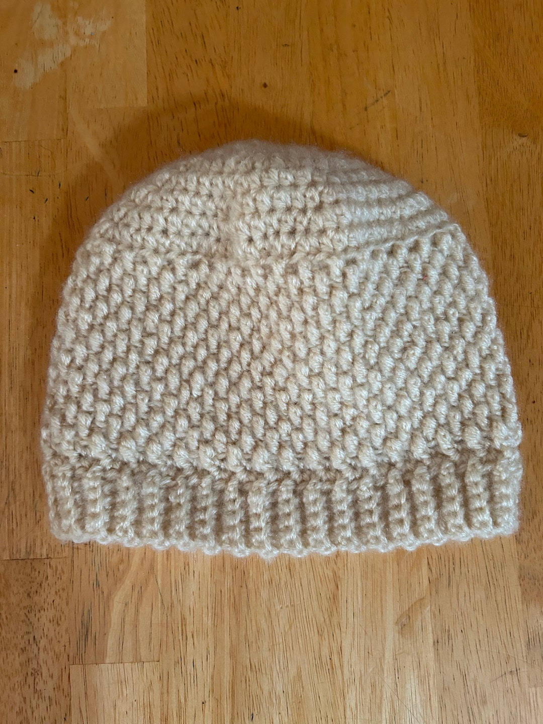 ☆THE GREATEST☆ Crochet Beanie Beige ZLYC Women Cotton Crochet Skull Cap Handmade Knit Cutout