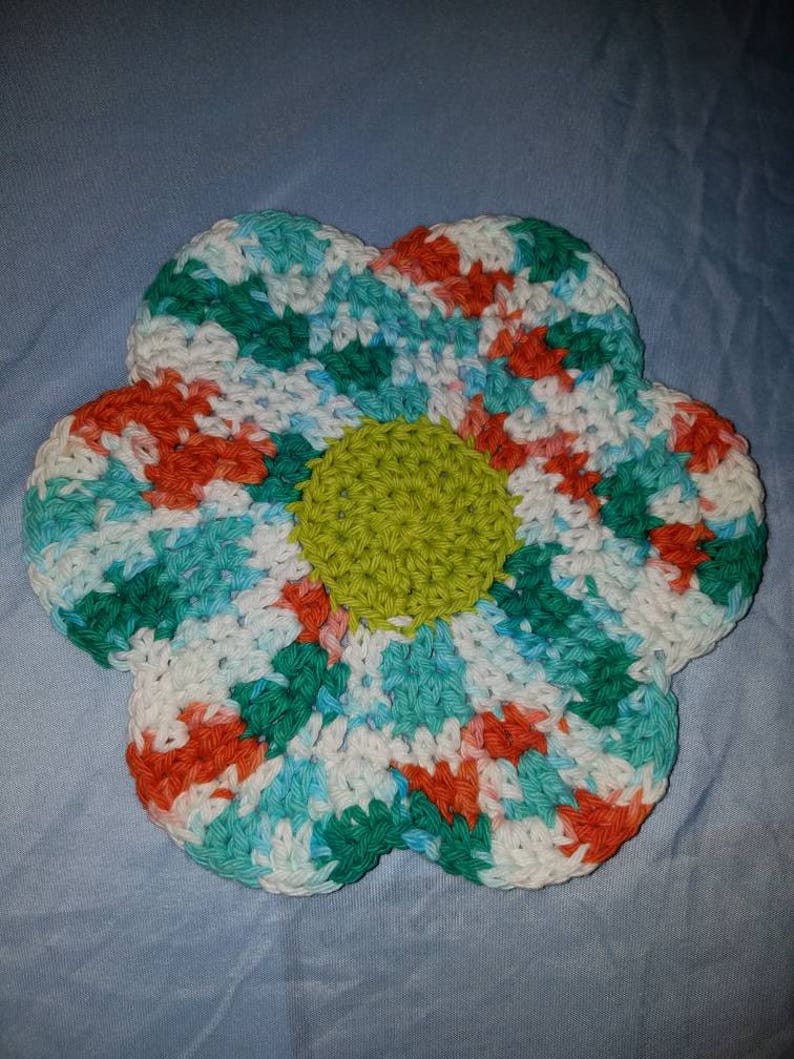 Cotton crochet dishcloths washcloths crochet washcloths Etsy