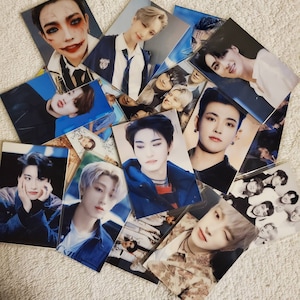 Ateez photocards, bias pack, kpop photocards, Atiny, photocard pack, Ateez, Hongjoong, Seonghwa,Mingi,Wooyoung, free shipping, Ateez merch