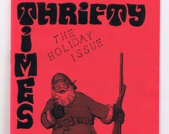 Thrifty Times 33 - The Holiday Issue - A Zine about Thrifting
