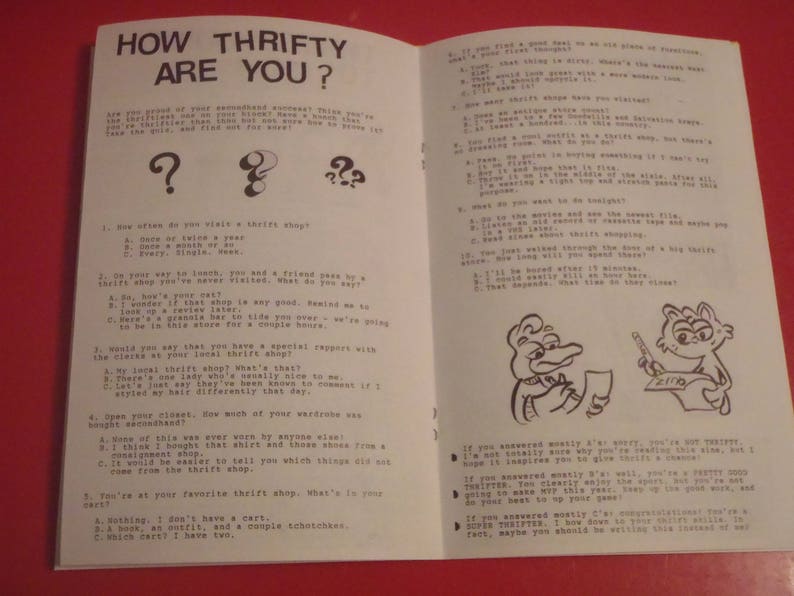 Thrifty Times 44 A Zine about Thrifting image 3