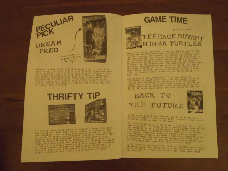 Thrifty Times 43 The 80s Issue A Zine about Thrifting image 5