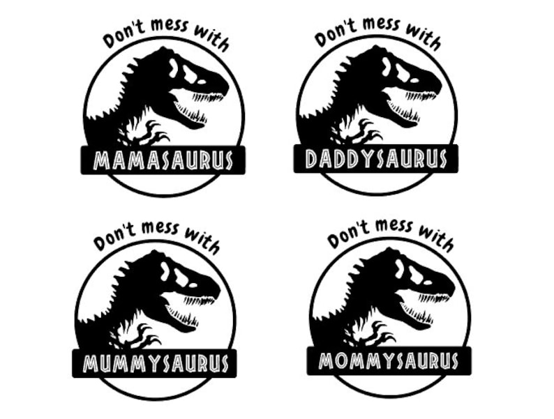 Download Mummysaurus Daddysaurus Mommasaurus Mamasaurus SVG cut ...