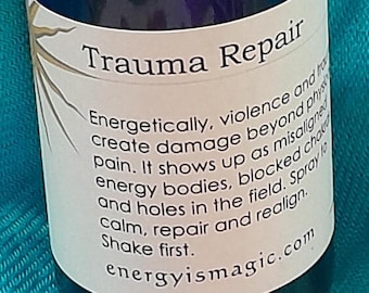 Trauma/ PTSD Energy Repair, Helps with Damage to Aura & Chakras from Traumatic Events