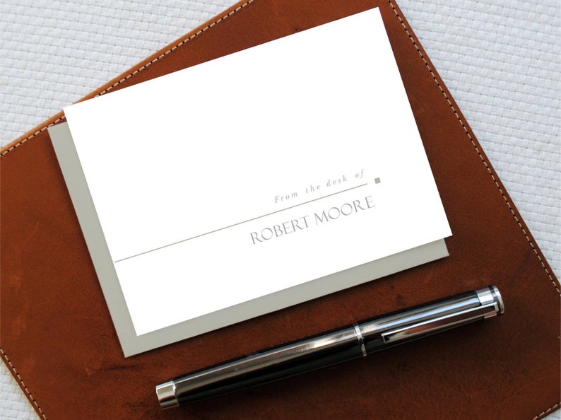 From the Desk of Personalized Note Cards, Personalized Stationery