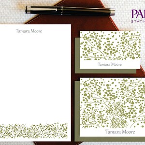 Personalisiertes Briefpapier-Set, Karten und Notizblock, personalisiertes Briefpapier-Set, Muttertagsgeschenk, Geschenk für Schwiegermutter, Geschenk für sie, GCS002