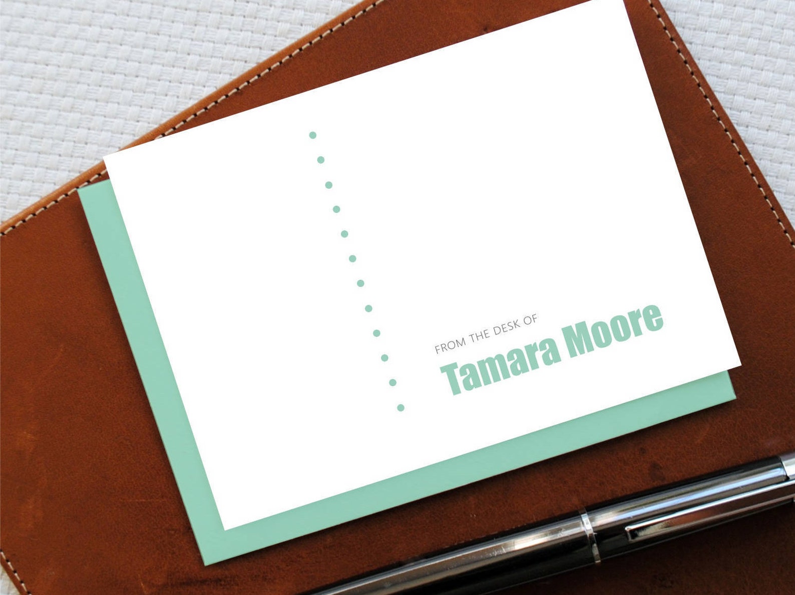 Personalized Monogram Stationery Note Cards With Envelopes Etsy