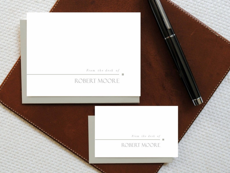 From the Desk of Personalized Note Cards, Personalized Stationery