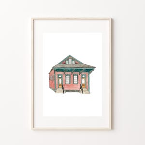 Casa de Nueva Orleans - rosa
