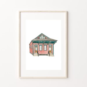 Casa de Nueva Orleans - rosa