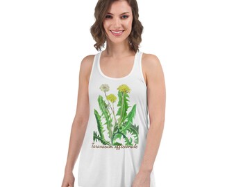 Dandelion Women's Flowy Racerback Tank