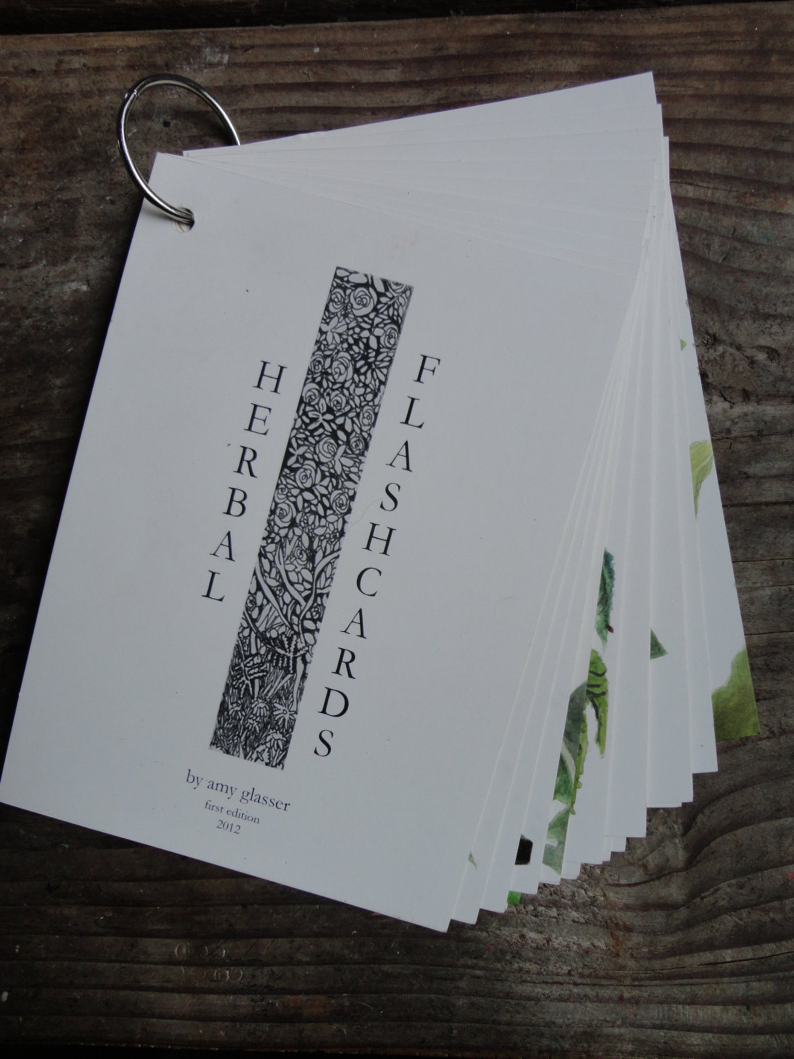 Herbal Flashcards Etsy