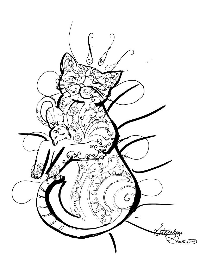 Introducing Coloring Pages to help relieve stress in this time | Etsy