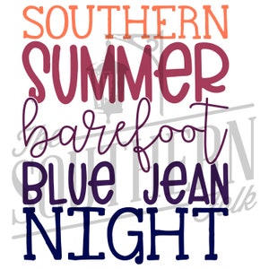 Southern Summers PNG File, Sublimation Designs Downloads, Digital Download, Country