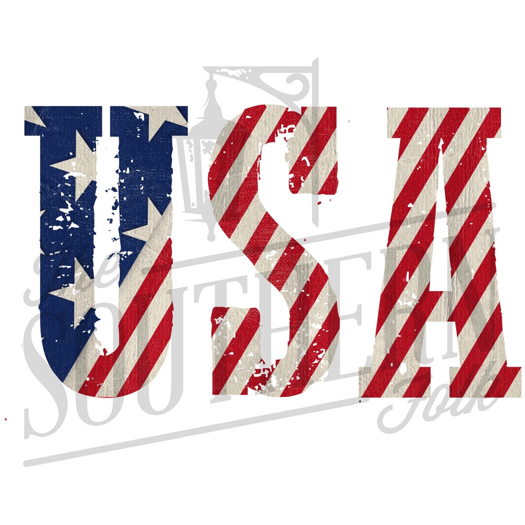 USA Flag PNG File Sublimation Design Digital Download - Etsy