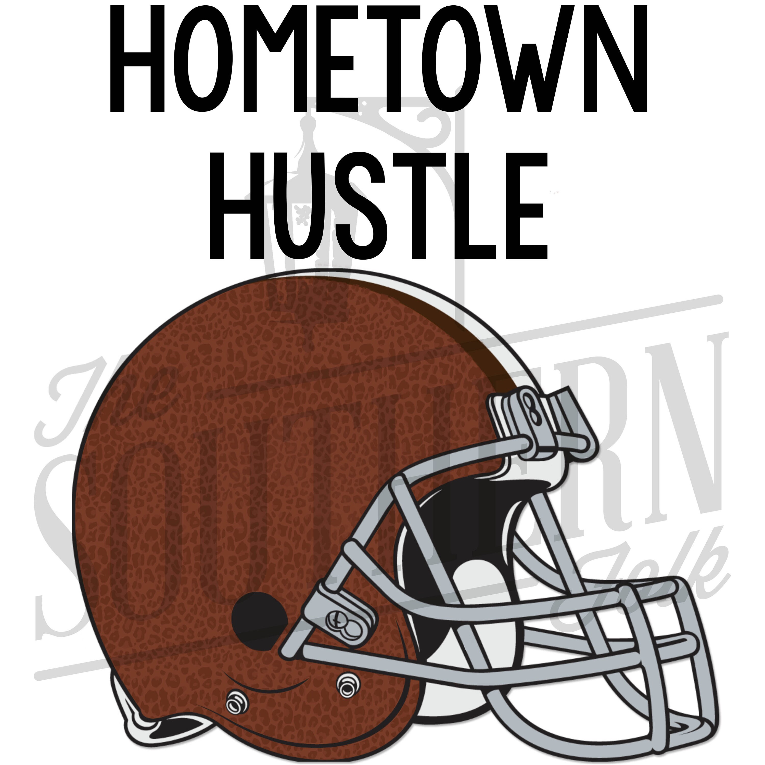 Hometown Hustle Football Tee Hometown Hustle Football Tee