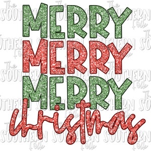 Merry Christmas Sublimation Design, PNG File, Digital Download, Sublimation Designs Downloads, Sublimation Designs, Christmas Designs
