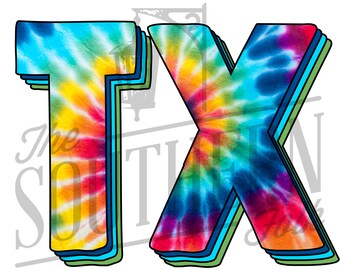 Oklahoma Tie Dye PNG File, Sublimation Design, Digital Download ...