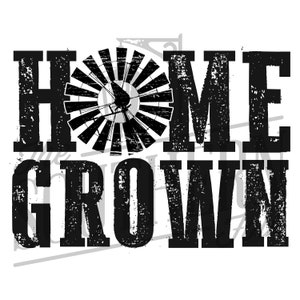 Home Grown PNG File, Sublimation Design Download, Digital Download