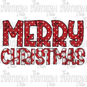 Merry Christmas Sublimation Design, PNG File, Digital Download, Sublimation Designs Downloads, Christmas Designs, CE
