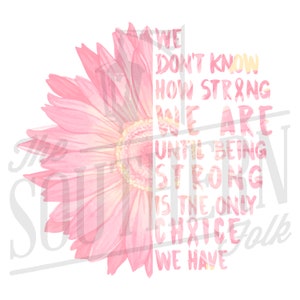 Breast Cancer Design PNG File, Sublimation, Digital Download