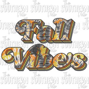 Tie Dye Fall Vibes PNG Plik, Pobieranie Cyfrowe, Pobieranie Projektów Sublimacji, Projekty Sublimacji, Projekty Halloween Do Sublimacji