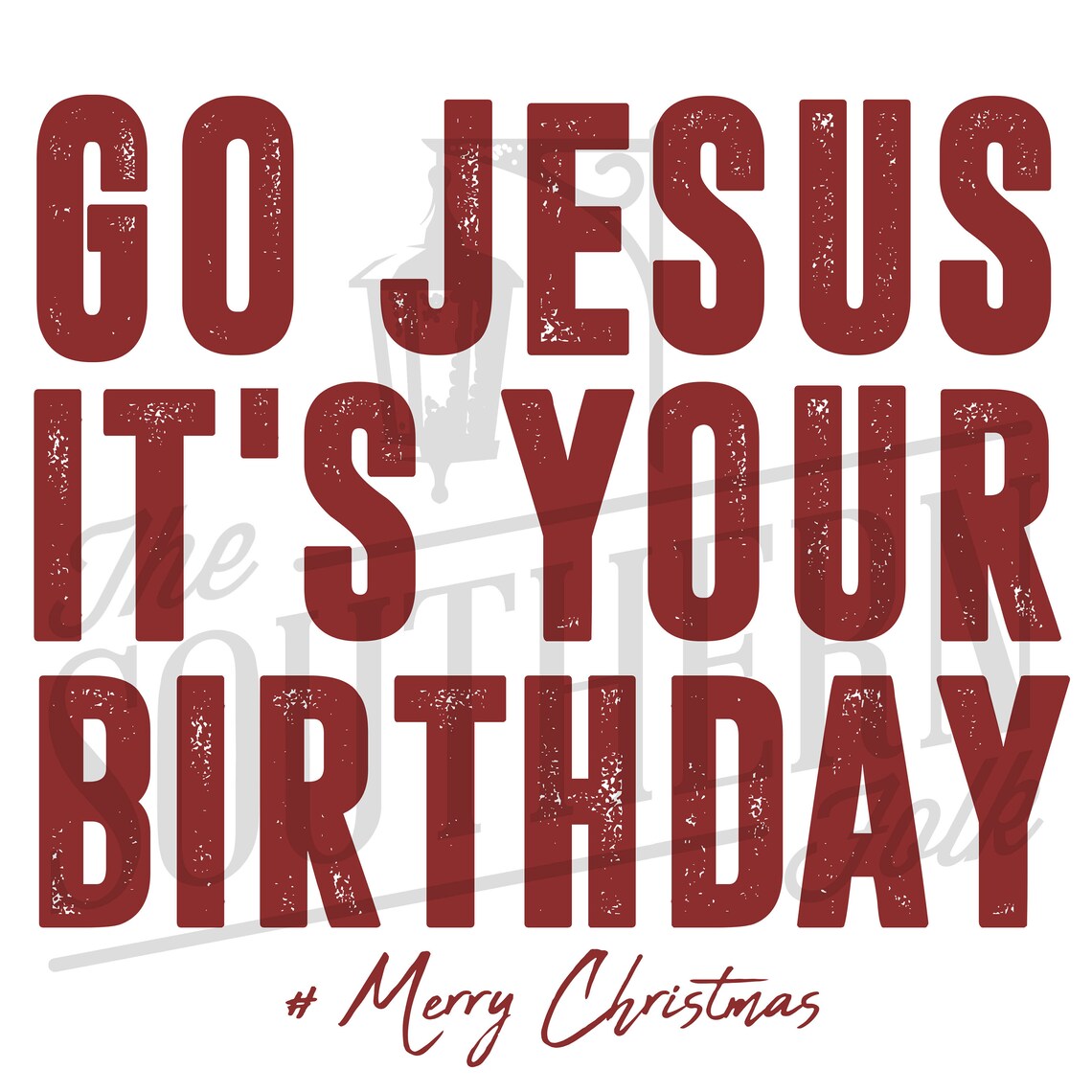 Go Jesus It's Your Birthday PNG File Sublimation Design | Etsy