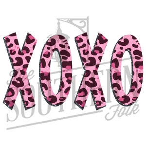 XOXO PNG File, Sublimation Designs Downloads, Digital Download, Valentine&#39;s Day