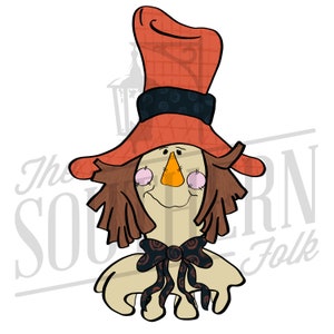 Scarecrow PNG File, Sublimation Design, Digital Download, Sublimation Designs Downloads, Hand Drawn