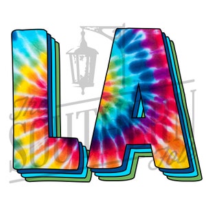 Louisiana Tie Dye PNG File, Sublimation Design, Digital Download, Sublimation Designs Downloads