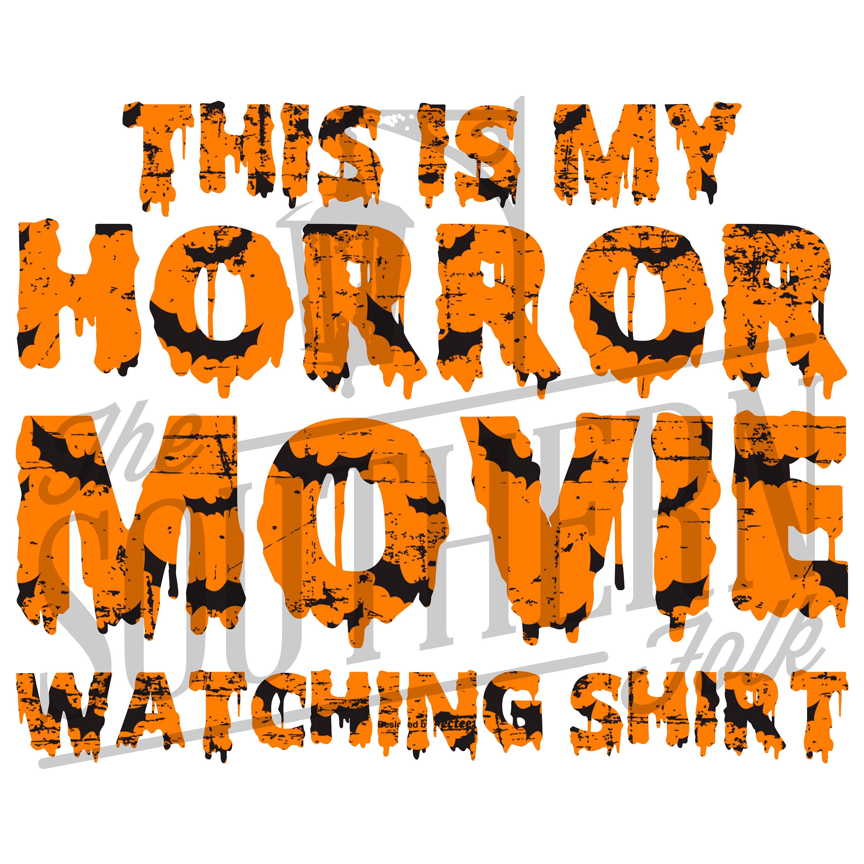 This is my horror movie watching shirt Clearance