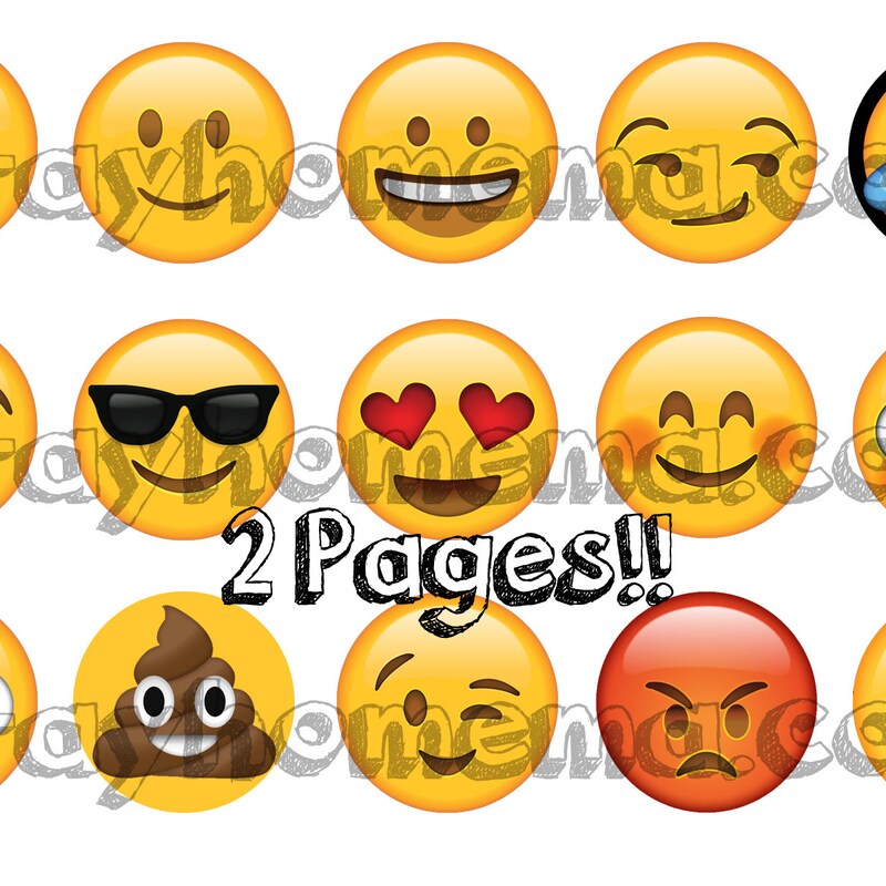 Bottle Cap Emoji - Etsy