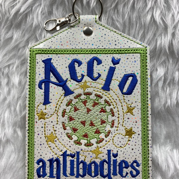 Summoning Antibodies Vaccine Card Badge Holder