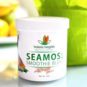 Sea Moss Smoothie Blend w/Bladderwrack (SLIM) Spoken of by Dr. Sebi 16oz