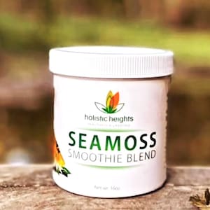 Sea Moss Smoothie Blend Dr. Sebi Approved 16oz