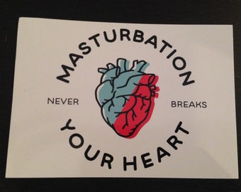 Masturbation  - Postkarte