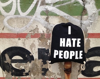 I hate People - Turnbeutel