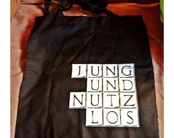 Jung & Nutzlos - Jute Beutel
