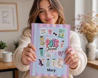 POTS Syndrome Journal, Personalized Notebook for Symptom Notes and Dysautonomia Support