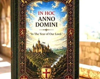 Hardcover Journal, Knights Castle, Christian Faith, Medieval Design, Devotional Notebook