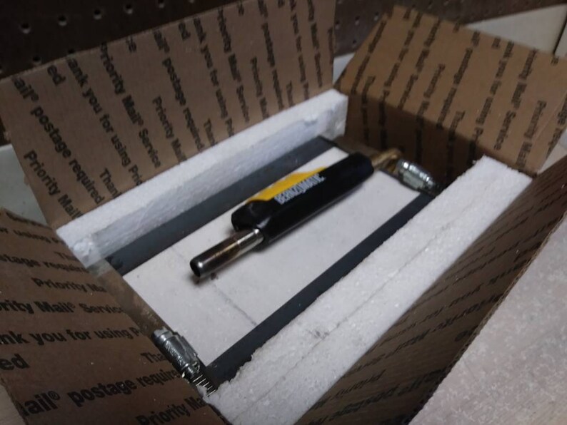 One Brick With Torch Small Blacksmith Propane Etsy